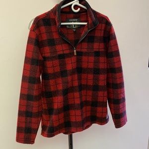 Women’s quarter zip flannel